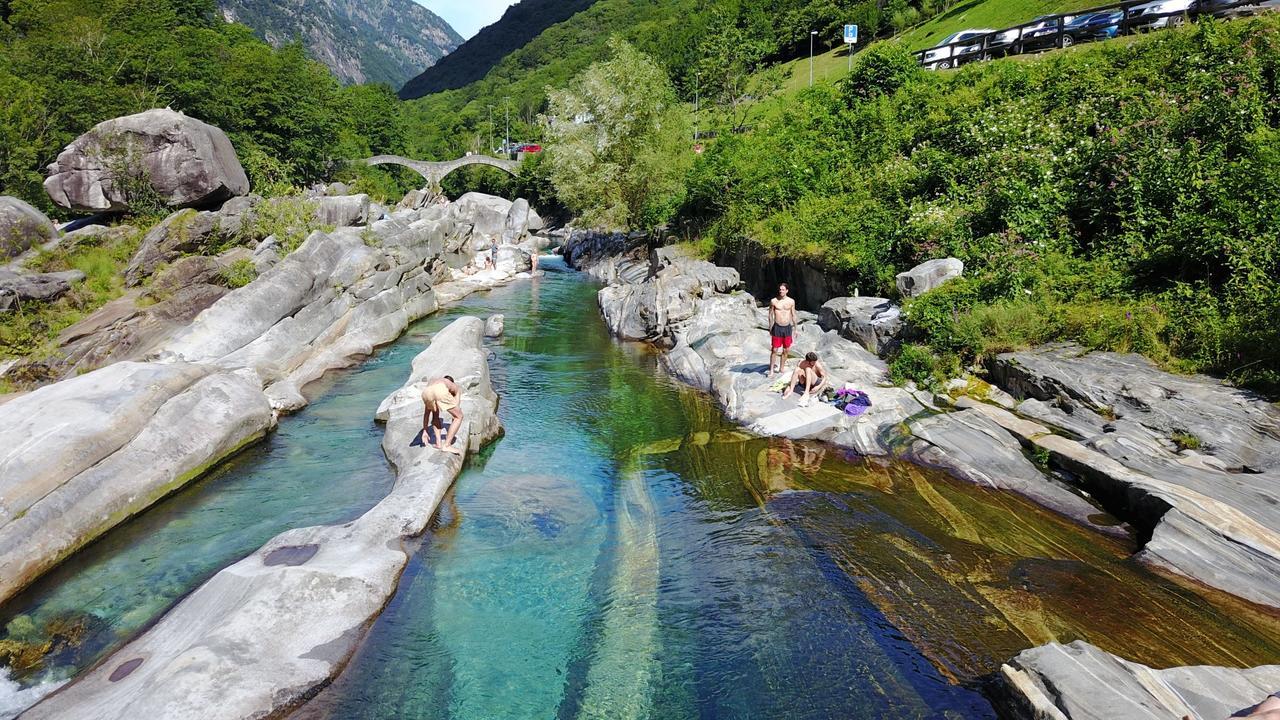 Osteria Posse Hotell Lavertezzo Eksteriør bilde